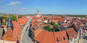 Places Of Worship Gallery: View from Raven Tower across the Old Town towards Church of St