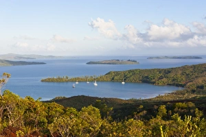 View over the south coast of Grande Terre, New Caledonia, Melanesia, South Pacific, Pacific View over the south coast of Grande Terre, New Caledonia, Melanesia, South Pacific, Pacific