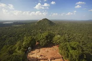 Matale District Gallery: View of surrounding countryside from Sigiriya, UNESCO World Heritage Site, North Central Province