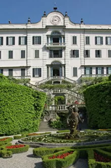 Formal Garden Gallery: The Villa Carlotta, Tremezzo, Lake Como, Lombardy, Italy, Europe