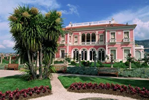Villa Ephrussi de Rothschild, St. Jean Cap Ferrat, Provence, France, Europe Villa Ephrussi de Rothschild, St. Jean Cap Ferrat, Provence, France, Europe
