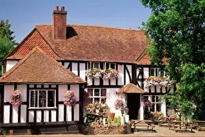 Pubs Gallery: Village pub, Shere, Surrey, England, United Kingdom, Europe