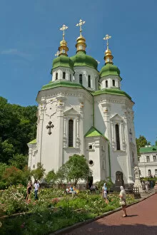Ukraine Collection: Vydubychi Monastery, Kiev, Ukraine, Europe