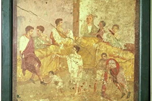 Wall Painting Collection: Wall painting from Pompeii