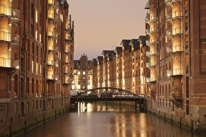 Wandrahmsfleet, Speicherstadt, Hamburg, Hanseatic City, Germany, Europe Wandrahmsfleet, Speicherstadt, Hamburg, Hanseatic City, Germany, Europe