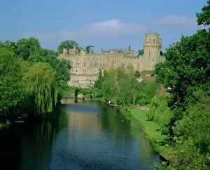 Warwickshire Collection: Warwick Castle, Warwick, Warwickshire, England, UK, Europe