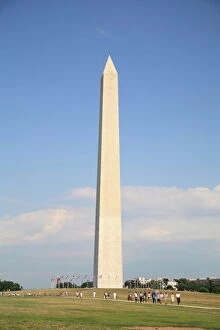 Images Dated 1st July 2009: Washington Monument, Washington D.C. United States of America, North America