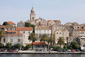 Dalmatia Gallery: Waterfront at Korcula, Dalmation Coast, Croatia, Adriatic, Europe