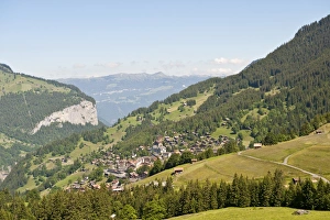 Wengen in the Lauterbrunnen Valley, Jungfrau Region, Switzerland, Europe Wengen in the Lauterbrunnen Valley, Jungfrau Region, Switzerland, Europe