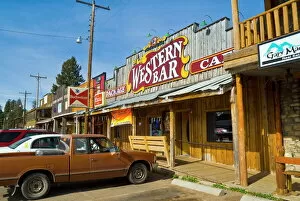 Images Dated 6th November 2007: Western Bar, Cloudcroft, New Mexico, United States of America, North America