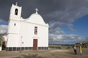 Ponta do Sol Gallery: White church, Ponta do Sol, Santo Antao, Cape Verde, Africa