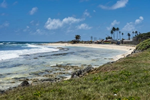 White sand beach, San Andres, Caribbean Sea, Colombia, South America White sand beach, San Andres, Caribbean Sea, Colombia, South America
