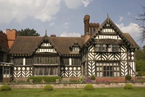 West Midlands Architecture Prints: Wightwick manor, Wolverhampton, West Midlands, England, United Kingdom, Europe