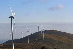 Images Dated 18th April 2009: Wind farm, Pontevedra area, Galicia, Spain, Europe