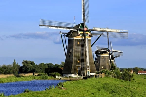 Windmills of Leidschendam, South Holland, Netherlands, Europe Windmills of Leidschendam, South Holland, Netherlands, Europe