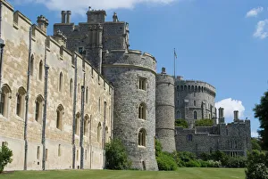 Iconic British Landmarks Prints: Windsor Castle, Windsor, Berkshire, England, United Kingdom, Europe