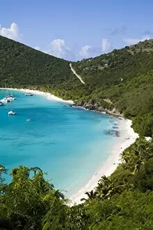 Related Images Gallery: Yachts anchored in White bay, island of Jost Van Dyck, British Virgin Islands