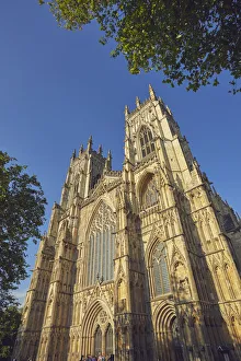 York Minster, the cathedral in the historic heart of the city of York, Yorkshire, England York Minster, the cathedral in the historic heart of the city of York, Yorkshire, England