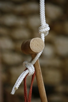 Zen temple bell, Larzac, Dordogne, France, Europe Zen temple bell, Larzac, Dordogne, France, Europe