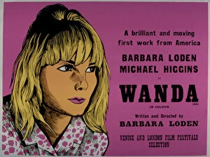 Blonde Gallery: Academy Poster for Barbara Lodens Wanda (1970)