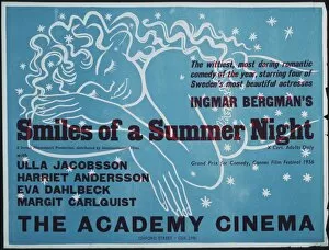 Academy Poster for Ingmar Bergmans Smiles of a Summer Night (1955)