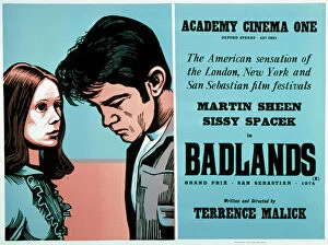 Film Collection: Academy Poster for Terrence Malicks Badlands (1973)