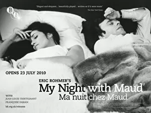 Images Dated 28th June 2010: BFI Poster for Eric Rohmers My Night With Maud (1969)