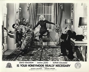 Images Dated 20th June 2009: Bonar Colleano and Diana Dors in Maurice Elveys Is Your Honeymoon Really Necessary