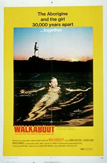 Yellow Gallery: Film Poster for Nicholas Roegs Walkabout (1970)