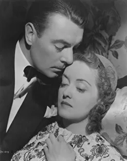 Images Dated 18th February 2010: George Brent and Bette Davis in Edmund Gouldings Dark Victory (1939)