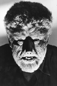 Images Dated 30th November 2011: Lon Chaney in George Waggners The Wolf Man (1941)