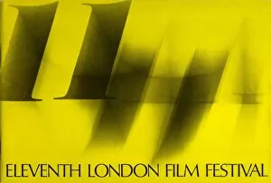 Images Dated 8th September 2008: London Film Festival Poster - 1967