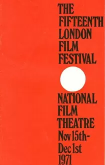 1971 Gallery: London Film Festival Poster - 1971