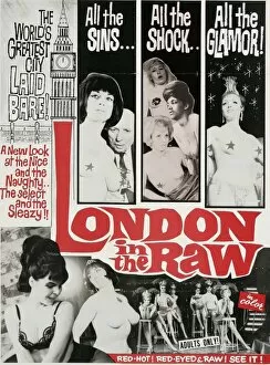 Images Dated 18th February 2010: Poster for Arnold Louis Millers London in the Raw (1964)