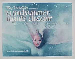 Images Dated 5th November 2010: Poster for Max Reinhardts A Midsummer Nights Dream (1935)
