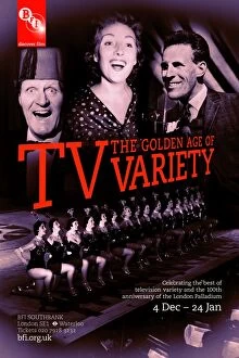 Images Dated 3rd December 2010: Poster for TV: The Golden Age of Variety Season at BFI Southbank (4 Dec - 24 January 2010-11)