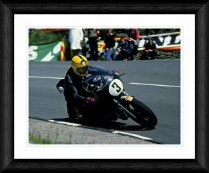 Motor Sport Gallery: Joey Dunlop TT Race 1981 Framed Print
