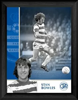 Queens Park Rangers FC Stan Bowles Framed 16x12 Print