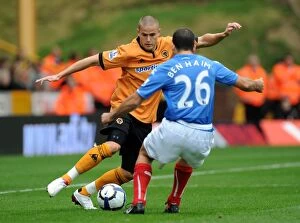 Images Dated 3rd October 2009: SOCCER - Barclays Premier League - Wolverhampton Wanderers v Portsmouth