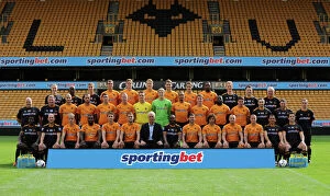 Images Dated 25th August 2011: SOCCER - Wolverhampton Wanderers 2011-2012 Official Photocall