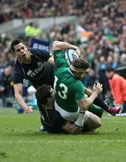 Images Dated 24th February 2013: 6N 2013: Scotland 12 Ireland 8