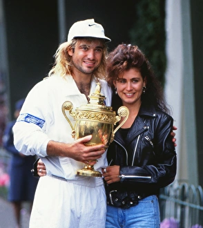 Andre Agassi - 1992 Wimbledon Singles Champion