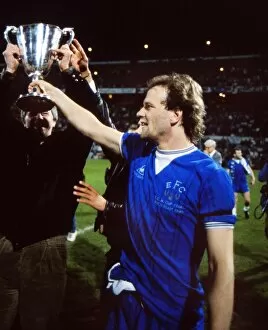 Images Dated 15th May 1985: Andy Gray - 1985 Cup Winners Cup Final