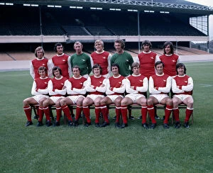 Images Dated 2nd August 1971: Arsenal FC 1971-72