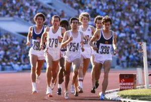 Athletic Prints: 1980 Moscow Olympics Men's 1500m Final Print