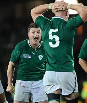 Images Dated 17th September 2011: Brian O Driscoll - Ireland