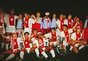 Images Dated 13th May 1987: Cup Winners Final: Ajax 1 Leipzig 0