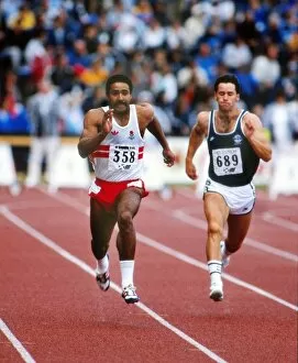 Images Dated 2nd September 2010: Daley Thompson at the 1986 Edinburgh Commonwealth Games