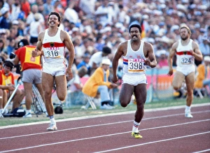 Daley Thompson and Jurgen Hingsen - 1984 Los Angeles Olympics Daley Thompson and Jurgen Hingsen - 1984 Los Angeles Olympics