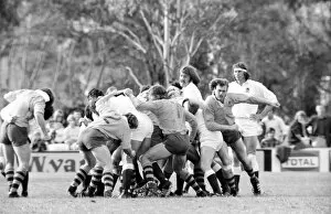 Images Dated 24th May 2010: England and Australia brawl at Ballymore in 1975